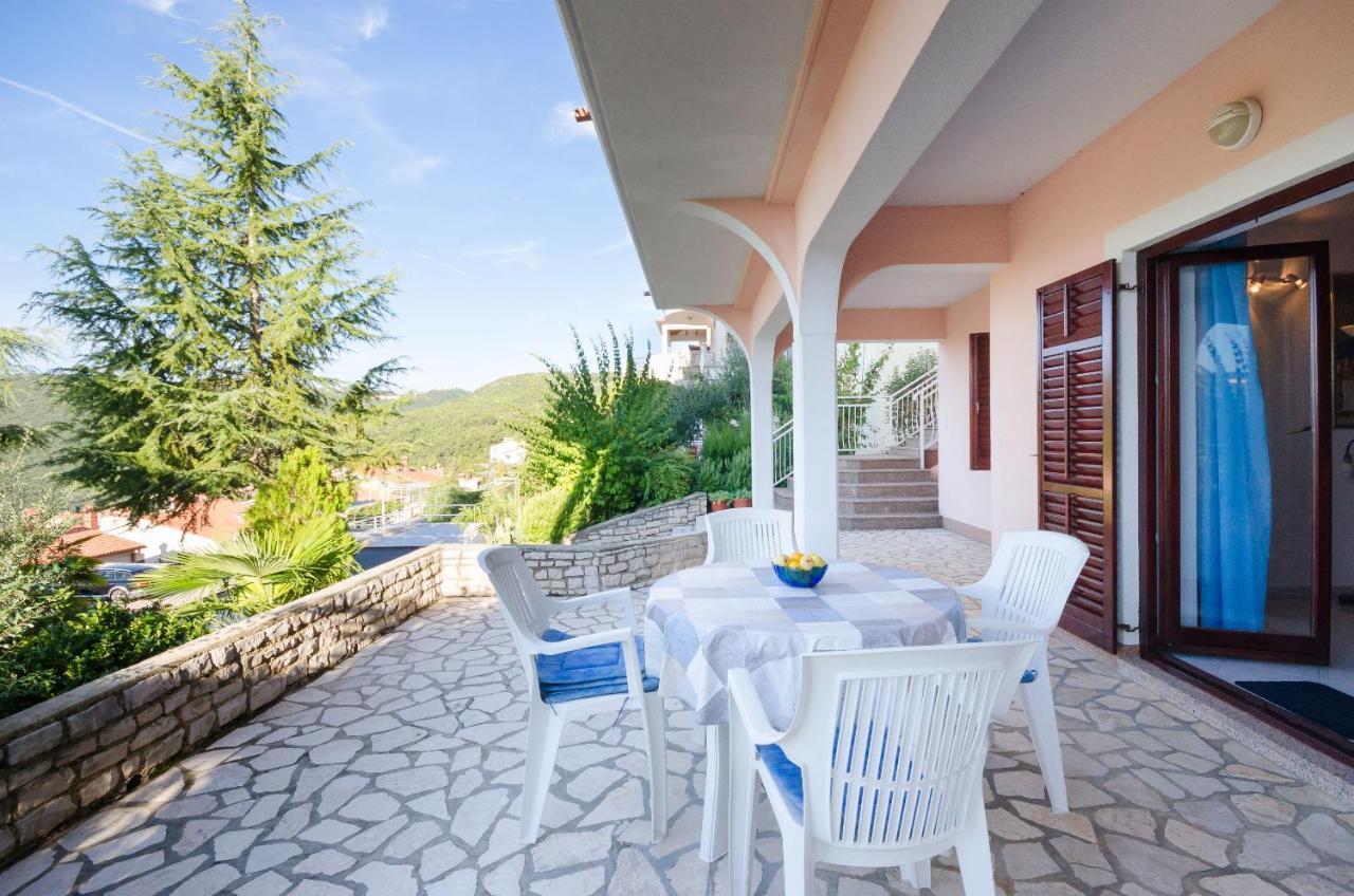 Apartments Slavica Rabac Exteriér fotografie