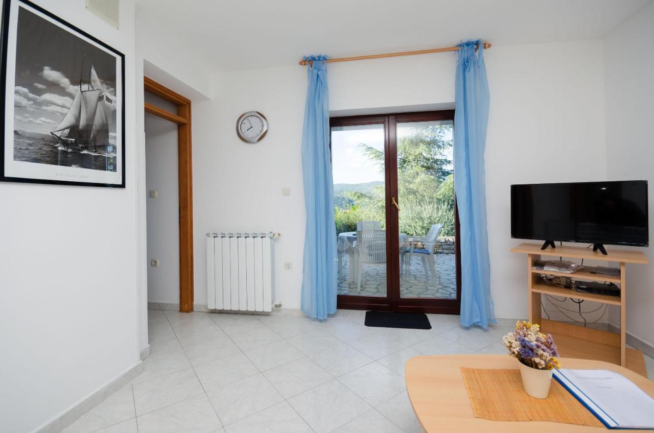 Apartments Slavica Rabac Exteriér fotografie